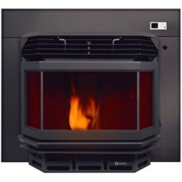 Ecoforest Estufa pellet Insert Eco I Antracita 13,5Kw. Antracita