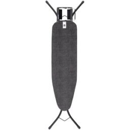Brabantia Tabla de planchar 110 x 30 cm Denim Black . Negro