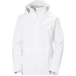 Helly Hansen Chaqueta de mujer W HP Racing Hooded . (S) Blanco