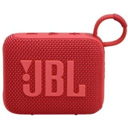 JBL Altavoz ultraportátil Go 4, Bluetooth, resistente al agua. Rojo