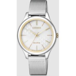 Citizen Reloj de mujer EM0504-81A Eco-Drive de malla de acero. Plata