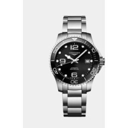 Longines Reloj de hombre Hydroconquest L3.780.4.56.6 automático de acero. Negro
