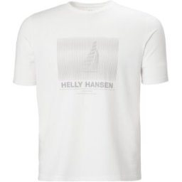 Helly Hansen Camiseta hombre HP Race Graphic . (XXL) Blanco