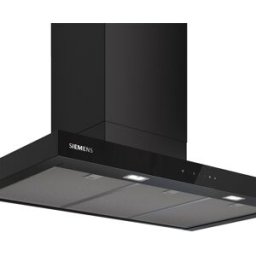 Siemens Campana decorativa , iQ500, 90 cm, 4 velocidades - LC97BDN60. Negro mate