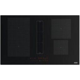 Franke Placa inducción con 4 zonas de cocción, campana integrada - 3400705228. Cristal negro
