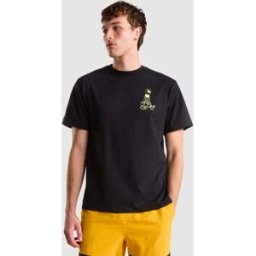 The North Face Camiseta holgada con estampado gráfico para hombre Alien . (M) Negro
