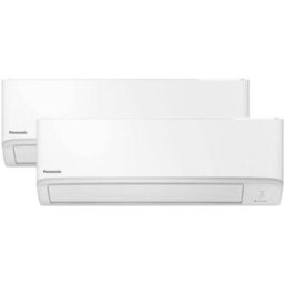 Panasonic Aire acondicionado Multisplit 2x1 Inverter con 2.150 frig-h + 3.010 frig-h, WiFi - KIT-2TZ2535-CBE. Blanco