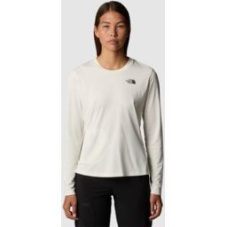 The North Face Camiseta de manga larga plegable para mujer Packable . (XL) Blanco