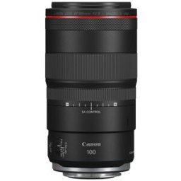 Canon Objetivo RF 100mm F2.8L Macro IS USM para EOS R. Negro