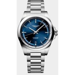 Longines Reloj de hombre Conquest L37204926 de acero. Azul