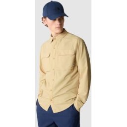 The North Face Camisa de hombre Sequoia . (M) Marrón claro
