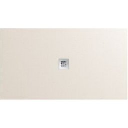 Fiora Plato de ducha Essential . (140 x 90 cm) Blanco roto