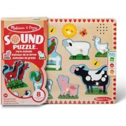 Melissa & Doug Melissa & Doug - Puzzle con sonido Animales de la granja Melissa & Doug.