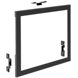 TAGU Marco para Chimenea Eléctrica Insertable Power Flame. Negro