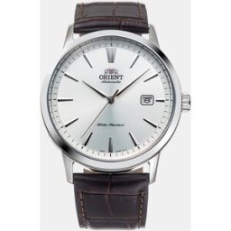 Orient Reloj de hombre Contemporary RA-AC0F07S10B automático de piel marrón. Marrón