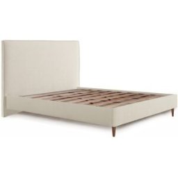 El Corte Inglés Cama doble tapizada en algodón y lino Shiraz ... (Cama 150 x 190 cm) Siria Natural