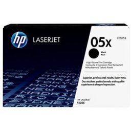 HP Tóner original LaserJet 05X negro (CE505X).