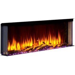Chalton&Jjenrik Chalton&Jjenrik - Chimenea eléctrica i1100E SLIM 4D Charlton & Jenrick. Negro