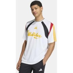 Adidas Camiseta de hombre Tiro NP . (S) Blanco