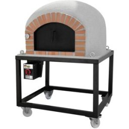 Movelar Horno Leña Stromboli Crema Txt+Queimador + Base Matalica. Blanco