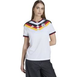 Adidas Camiseta de mujer 1ª equipación Alemania Mundial 2026 . Blanco