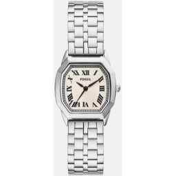 Fossil Reloj de mujer harlow de acero. Plateado
