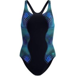 Speedo Bañador de natación para mujer Print Medalist One Piece . (XXL) Verde