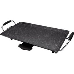 Sogo Plancha de asar BAR-SS-1220 rectangular. Negro