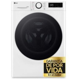 LG Lavadora secadora 10 kg lavado, 6 kg secado, 1.400 rpm, inteligencia artificial - F4DR6010A1W. Blanco