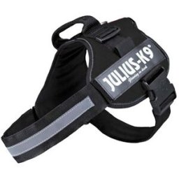 Julius Arnés para perros K9 IDC Powerharness. (Mini-Mini) Negro