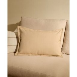 El Corte Inglés Cojín decorativo rectangular Marsella. (40 x 60 cm) Natural