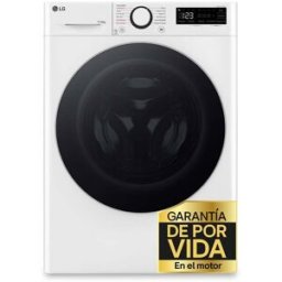 LG Lavadora secadora 11 kg lavado, 6 kg secado, 1400 rpm, Turbowash 360 - F4DR6011AGW. Blanco