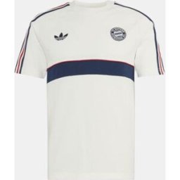 Adidas Camiseta de hombre Originals Bayern Munich 2026-2027 . (L) Blanco