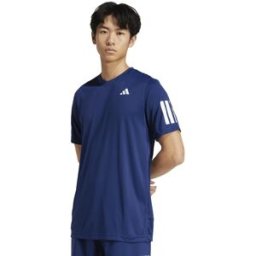 Adidas Camiseta de tenis y pádel de hombre CLUB 3STR . (XS) Azul marino
