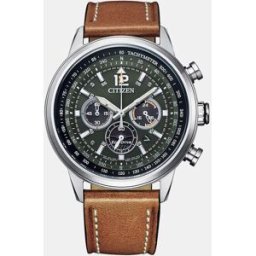 Citizen Reloj de hombre Off Collection CA4470-15X cronógrafo de acero. Plata