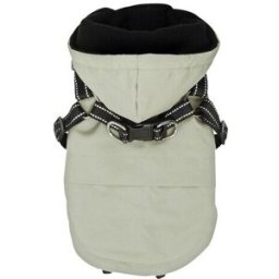 Fred & Rita Fred & Rita - Abrigo con arnés Fred & Rita para perros. (35 cm) Natural
