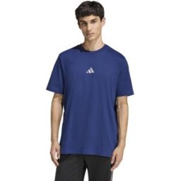 Adidas Camiseta de hombre Tie-Ins . (M) Azul