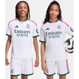 Adidas Camiseta de niños 1ª equipación Real Madrid CF 2026-2027 . (8 años) Blanco