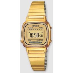 Casio Reloj de mujer de Collection LA670WEGA-9EF Vintage. Oro