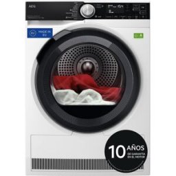AEG Secadora 9 kg, Bomba de calor, 3D Scan - TR939V4PB. Blanco