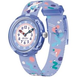 Flik Flak Reloj infantil Classroom Creations FBNP246. Morado
