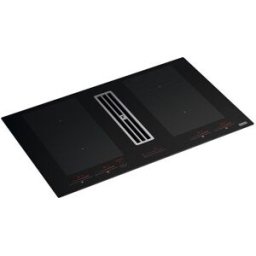 Franke Placa inducción con 4 zonas de cocción, con extractor integrado - 3400705336. Cristal negro