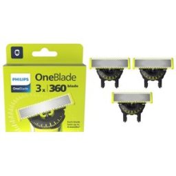 Philips Pack de cuchillas QP430-50 para OneBlade, cabezales 360º.