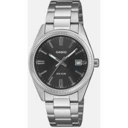 Casio Reloj 1302 UTP-1302PD-1AVEF de acero. Negro