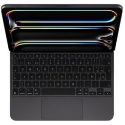 Apple Teclado Magic Keyboard para iPad Pro 11 (M4) negro. Negro