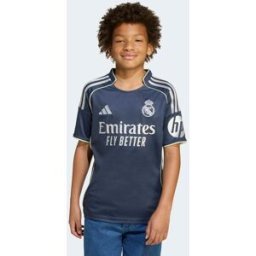 Adidas Camiseta de niños 2ª equipación Real Madrid CF 2025-2026 . (12 años) Azul