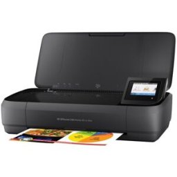 HP Impresora Multifunción OfficeJet 250 Mobile, WiFi, USB, color, impresión inalámbrica y móvil. Negro