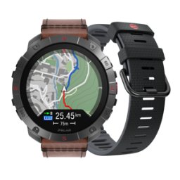 Polar Reloj smartwatch Grit X2 Pro Titan Talla S-L . Marrón / Gris