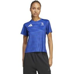 Adidas Camiseta de balonmano de mujer FFHB TR . (M) Azul