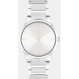 Calvin Reloj de mujer Linear Elegance 25100076 de acero. Plata